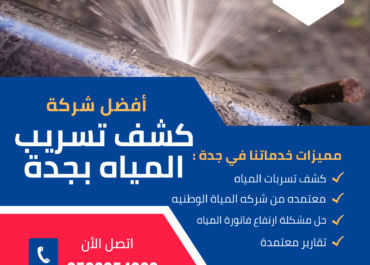 شركة كشف تسربات بجدة